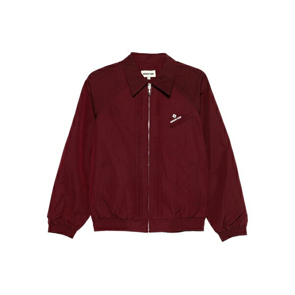 シュシュ/火箸 レディース 上衣＆上衣 アウター Logo-detail track jacket Red
