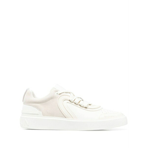 バルマン メンズ スニーカー シューズ B-skate low-top sneakers White｜asty