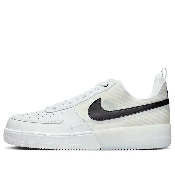 Nike ナイキ メンズ スニーカー  【Nike Air Force 1 Low React \u0027White Black\u0027 DV0808-101】  大きさ US_M_15