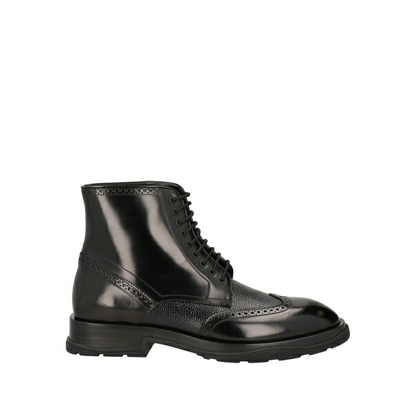 【貨物輸送無料】 マックイーン メンズ ブーツ シューズ Ankle boots Black