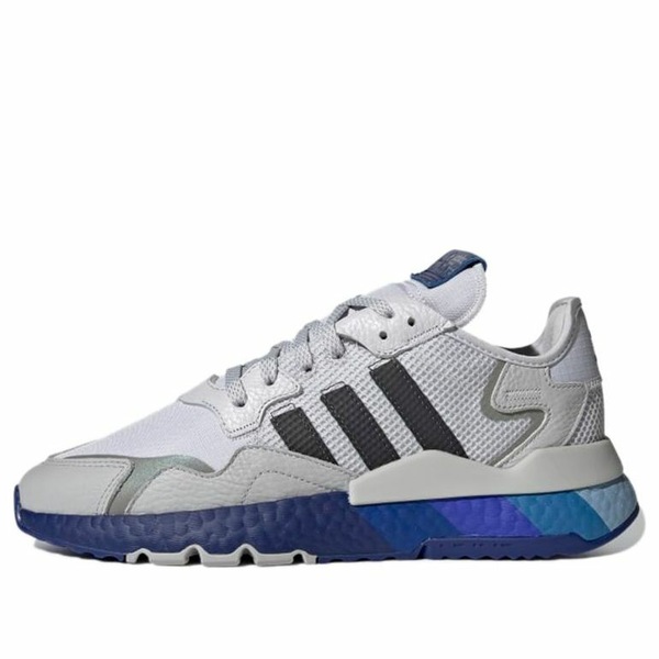 adidas アディダス メンズ スニーカー  【adidas originals Nite Jogger \u0027Grey Black Blue\u0027 H01716】  大きさ US_M_4