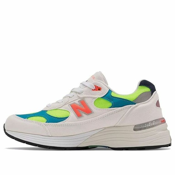 New Balance ニューバランス メンズ スニーカー 【New Balance 992 Made in USA 'White Neon' M992DA】 サイズ US_9(27.0cm)|asty