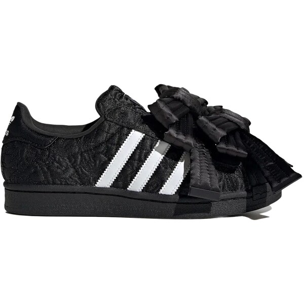 adidas × Caroline Hu 25.5 黒 Adidas Tênis x CAROLINE HU Superstar | Preto | FARFETCH BR