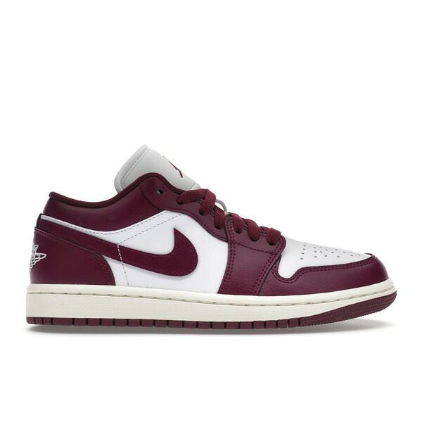 Jordan ジョーダン レディース スニーカー  【Jordan 1 Low Bordeaux (Women)】  サイズ US_W_12 White/Sail/Bordeaux