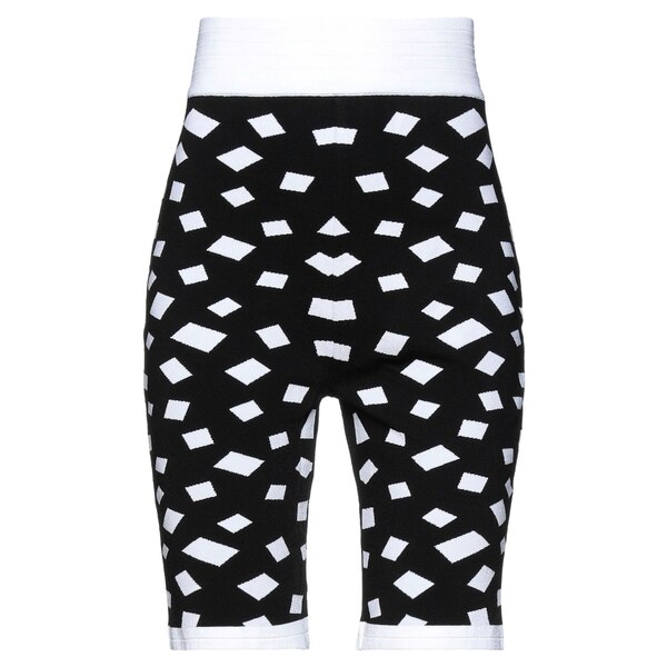 【送料無料】 バルマン レディース カジュアルパンツ ボトムス Shorts \u0026 Bermuda Shorts Black