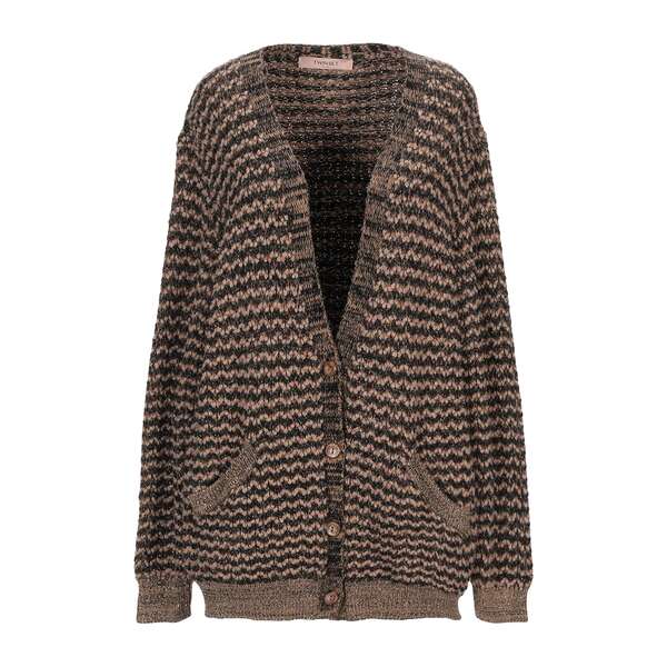 【貨物輸送無料】 ツイン仕掛ける レディース ジレー アウター Cardigans Black