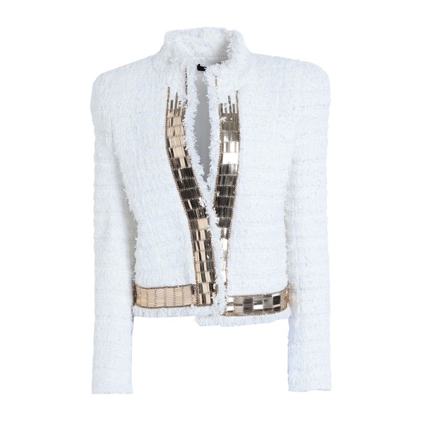 【貨物輸送無料】 バルマン レディース 上衣＆上衣 アウター Jackets White