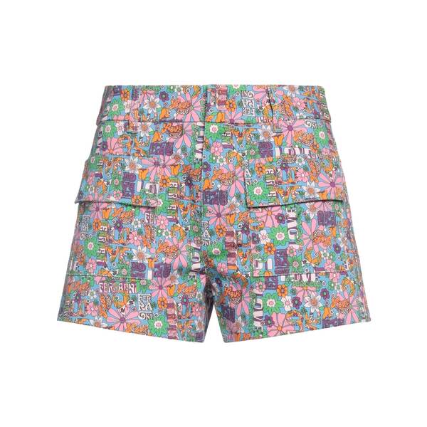 【貨物輸送無料】 シアラフェラーニ レディース 心地好いズボン下 ボトムス Shorts \u0026 Bermuda Shorts Azure