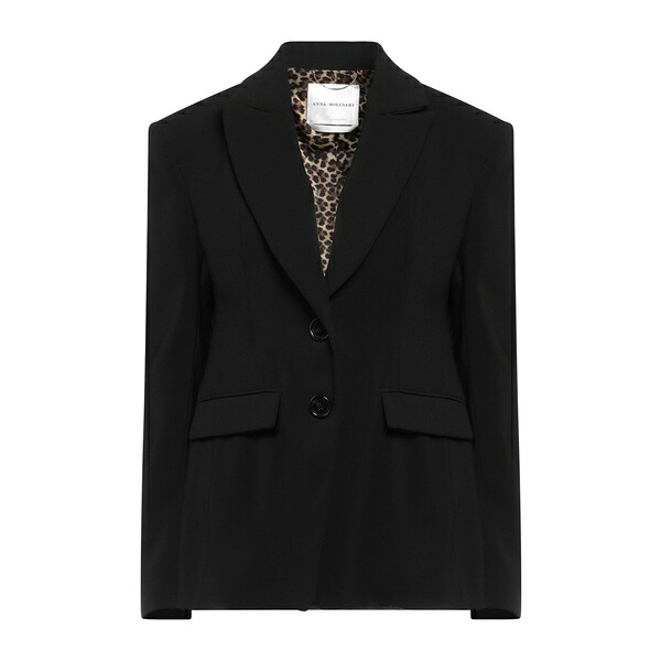【送料無料】 ブルマリン レディース ジャケット＆ブルゾン アウター Blazers Black｜asty