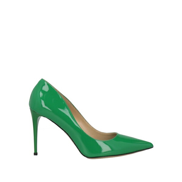 【貨物輸送無料】 ブルグリア レディース パンプス シューズ Pumps Green