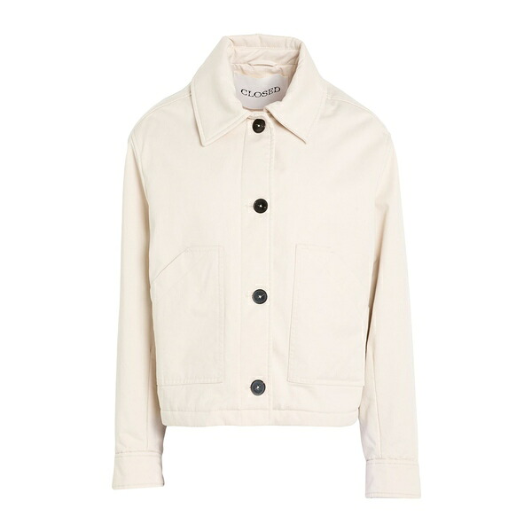 【送料無料】 クローズド レディース ジャケット&ブルゾン アウター Jackets White|asty