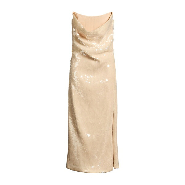 【貨物輸送無料】 デル コーレ レディース 衣裳 トップス Midi dresses Beige