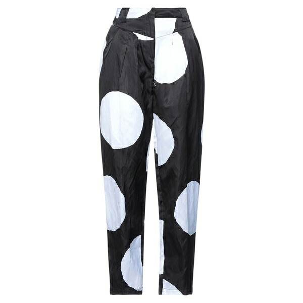 【送料無料】 マニラグレース レディース カジュアルパンツ ボトムス Pants Black｜asty