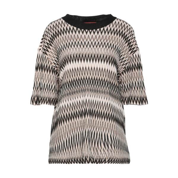 【送料無料】 ミッソーニ レディース ニット&セーター アウター Sweaters Black|asty