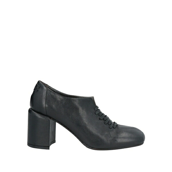 【貨物輸送無料】 ル ルエマルセル レディース オックスフォード シューズ Lace-up shoes Black