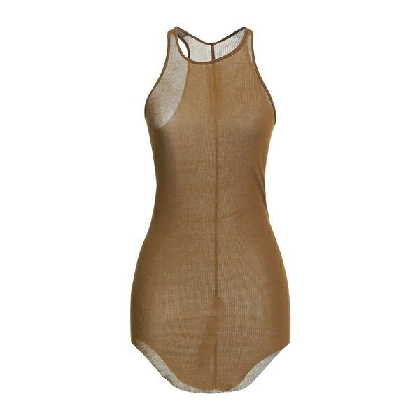 【送料無料】 リックオウエンス レディース Tシャツ トップス Tank tops Green｜asty