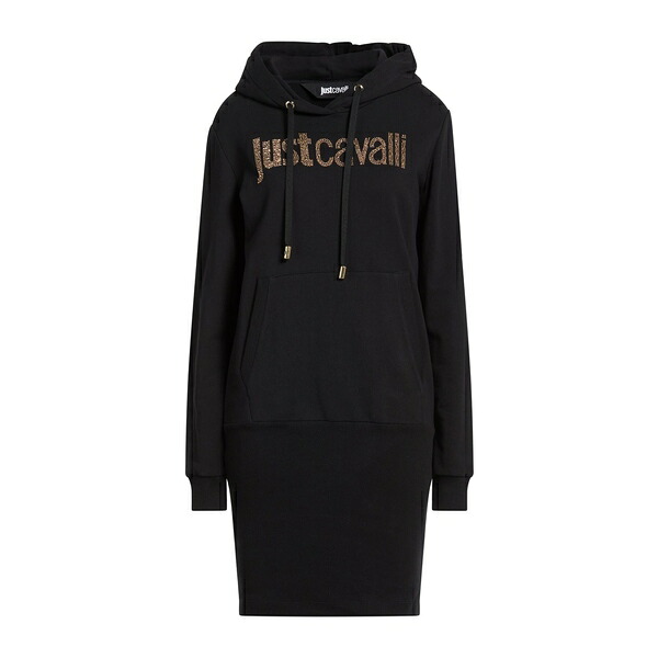 【送料無料】 ロベルトカヴァリ レディース ワンピース トップス Mini dresses Black|asty