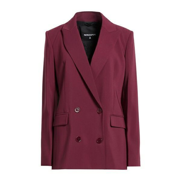 【送料無料】 パトリツィア ペペ レディース ジャケット&ブルゾン アウター Blazers Purple|asty