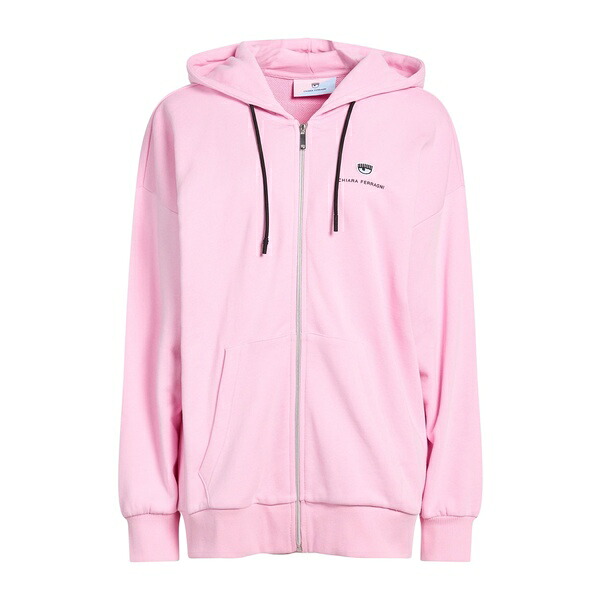 【貨物輸送無料】 シアラフェラーニ レディース パーカー・スウェットシャツ アウター Sweatshirts Pink
