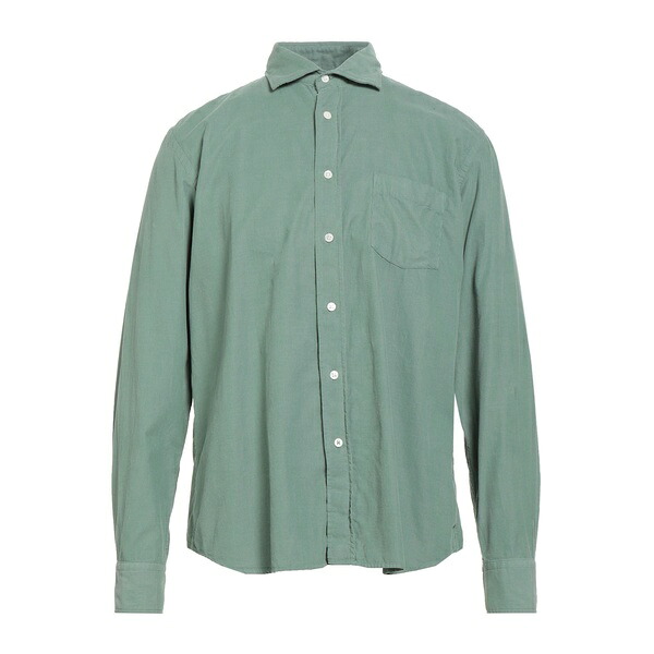 【送料無料】 ハートフォード メンズ シャツ トップス Shirts Green