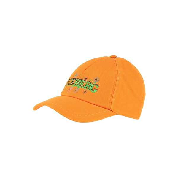 【送料無料】 アイスバーグ メンズ 帽子 アクセサリー Hats Orange|asty