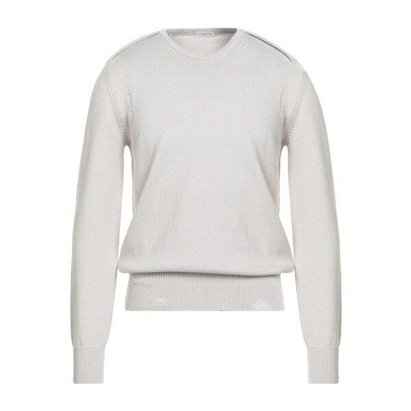 【貨物輸送無料】 パウロペコラ メンズ 編み物\u0026プルオーバー アウター Sweaters Grey