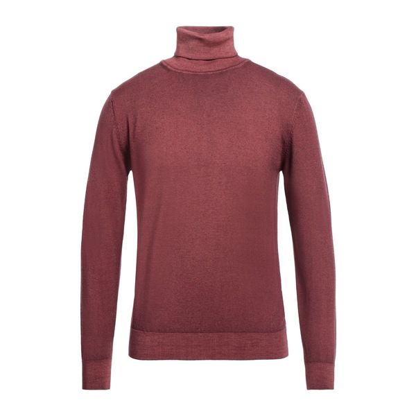 【貨物輸送無料】 クロスリー メンズ 編み物\u0026プルオーバー アウター Turtlenecks Red