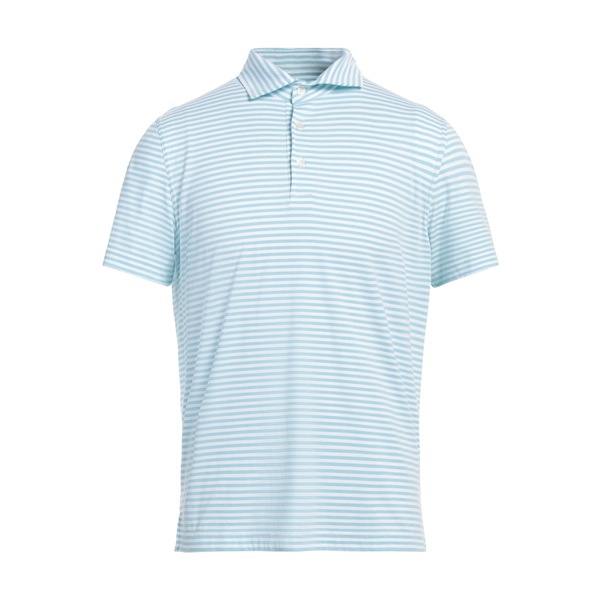 【貨物輸送無料】 フェデーリ メンズ ティーシャツ トップス Polo shirts Azure メンズファッション-Tシャツ・カットソー-トップス