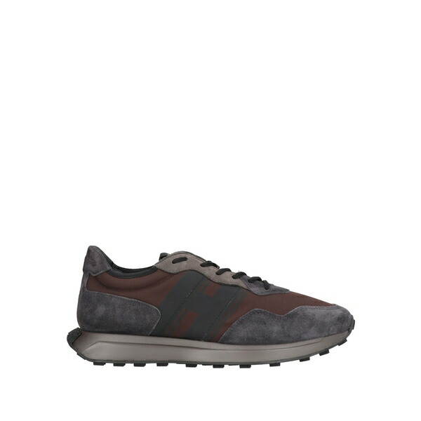 【送料無料】 ホーガン メンズ スニーカー シューズ Sneakers Brown