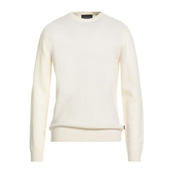 【貨物輸送無料】 フォーティウェスト メンズ 編み物\u0026プルオーバー アウター Sweaters White