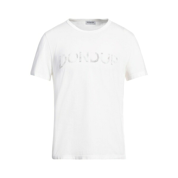 【送料無料】 ドンダップ メンズ Tシャツ トップス T-shirts White
