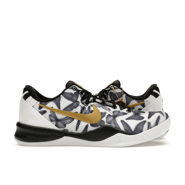 Nike ナイキ メンズ スニーカー  【Nike Kobe 8 Protro Mambacita】  大いさ US_M_13.5 White/Metallic Gold/Black
