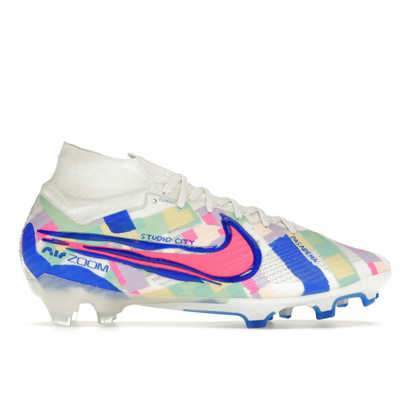 Nike ナイキ メンズ スニーカー  【Nike Zoom Mercurial Superfly 9 Elite SE FG Socal Pack】  大きさ US_9(27.0糎) Sail/Racer Blue