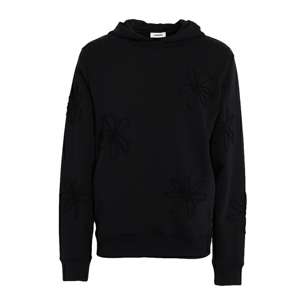 【送料無料】 サンドロ メンズ パーカー・スウェットシャツ アウター Sweatshirts Black