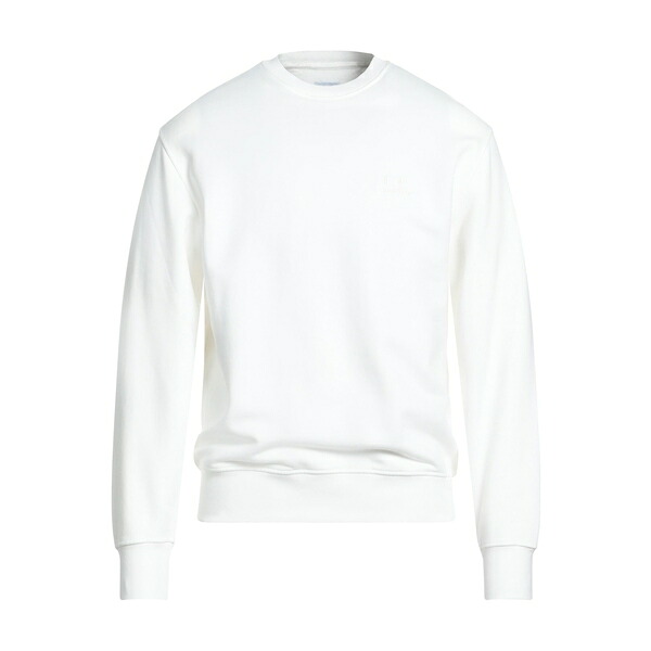【送料無料】 シーピーカンパニー メンズ パーカー・スウェットシャツ アウター Sweatshirts White|asty