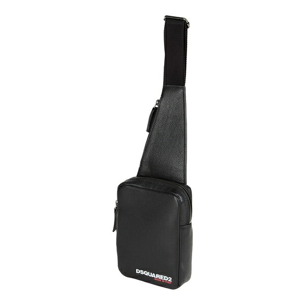【貨物輸送無料】 ディースクエアード メンズ うしろ側容器に並べる・背嚢 御徒面子 Backpacks Black