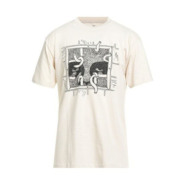 【送料無料】 オベイ メンズ Tシャツ トップス T-shirts Beige