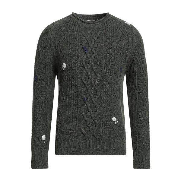 【貨物輸送無料】 シリング メンズ 編み物\u0026プルオーバー アウター Sweaters Green