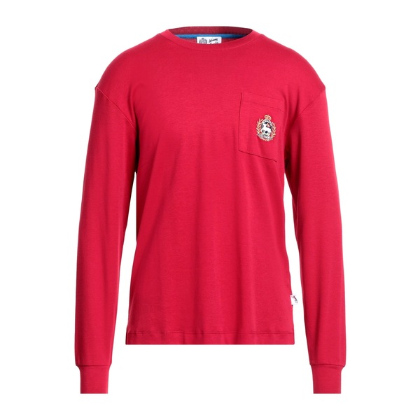 【送料無料】 ジョニー ラムズ メンズ Tシャツ トップス T-shirts Red