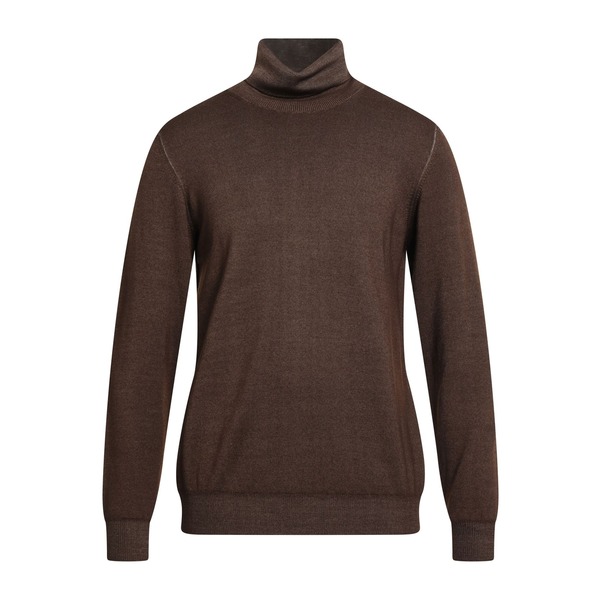 【貨物輸送無料】 ジョルディーズ メンズ 編み物\u0026プルオーバー アウター Turtlenecks Brown