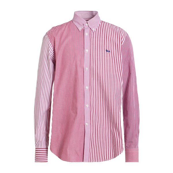 【送料無料】 ハーモント & ブレイン メンズ シャツ トップス Shirts Red