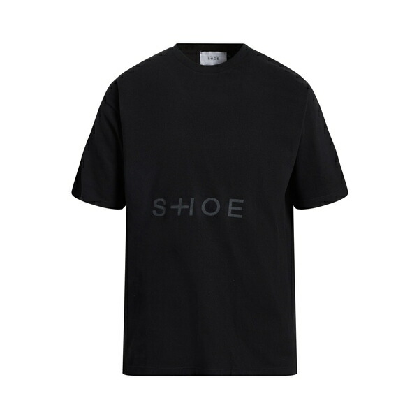 【送料無料】 シュー メンズ Tシャツ トップス T-shirts Black