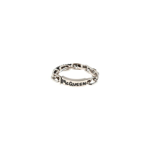 【貨物輸送無料】 マックイーン メンズ ブレスレット・バングル・アンクレット 佩び物 Bracelets Silver