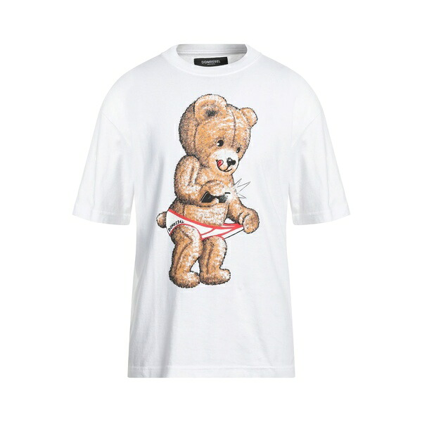 【送料無料】 ドムレベル メンズ Tシャツ トップス T-shirts White