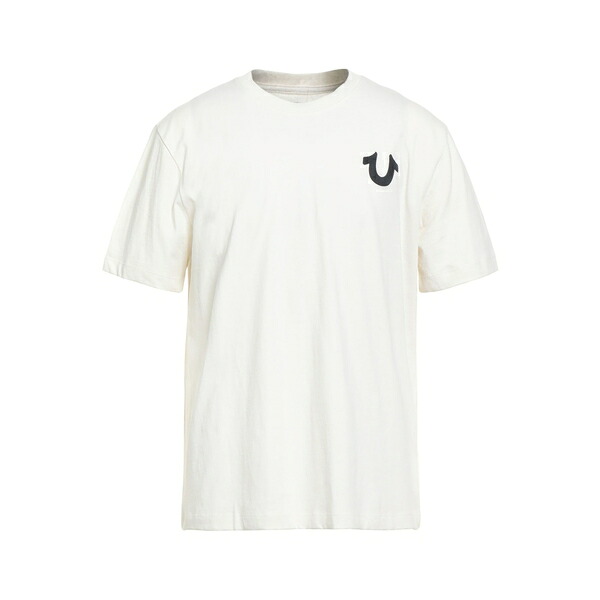 【送料無料】 トゥルーレリジョン メンズ Tシャツ トップス T-shirts White｜asty 10,485円