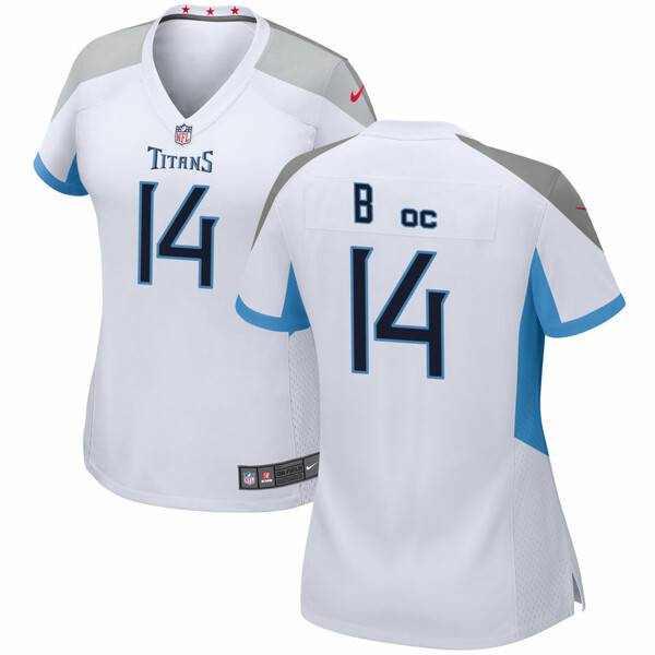 Tennessee Titans Nike Custom Game Jersey - White