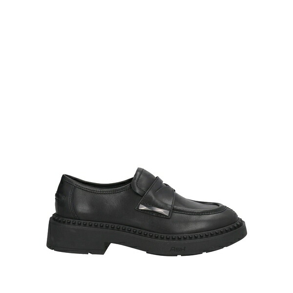 【送料無料】 アッシュ レディース スリッポン・ローファー シューズ Loafers Black