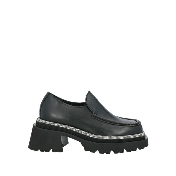 【送料無料】 サンドロ レディース スリッポン・ローファー シューズ Loafers Black｜asty 27,820円