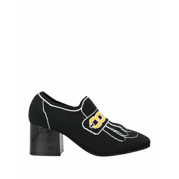 【送料無料】 マルニ レディース スリッポン・ローファー シューズ Loafers Black