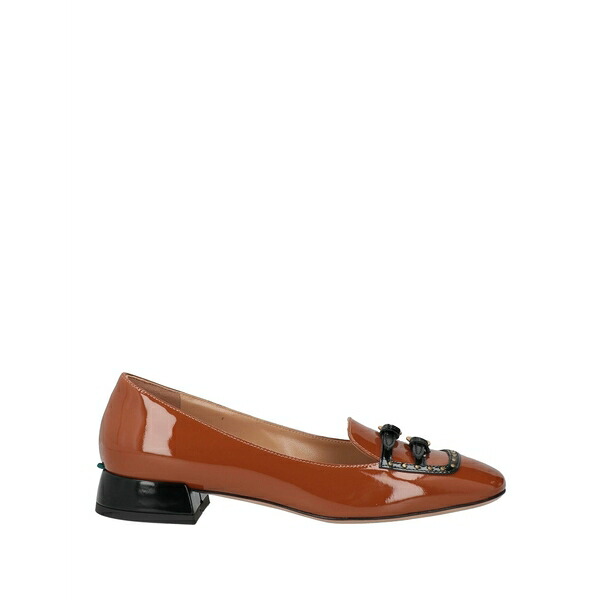 【送料無料】 ア ボッカ レディース スリッポン・ローファー シューズ Loafers Brown